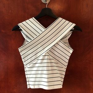 Zara Basic striped top